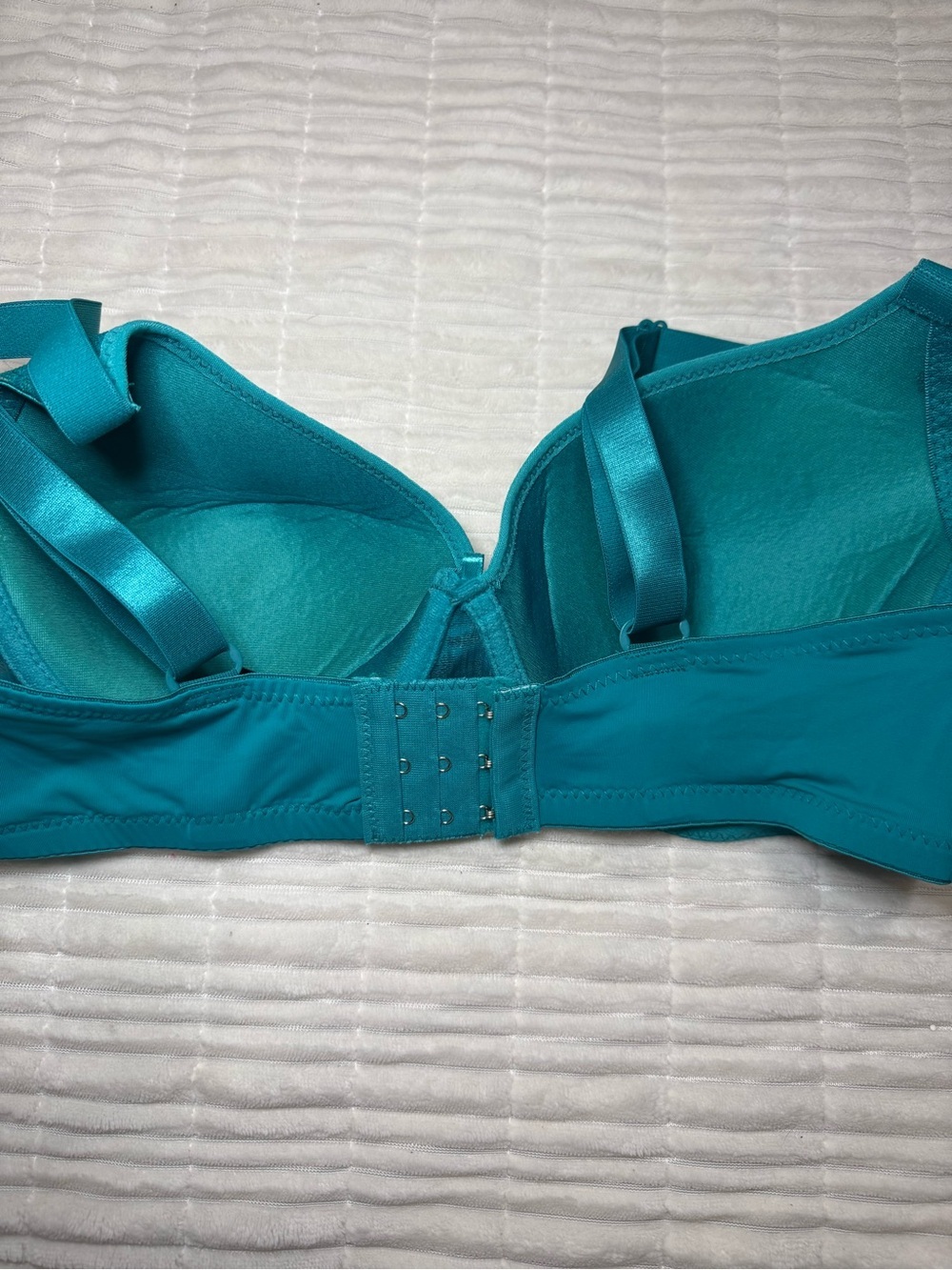ROMABRA 34D Teal Lace Bra Push Up Underwire - Picture 3 of 4